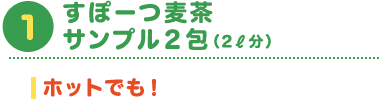 ホットでも